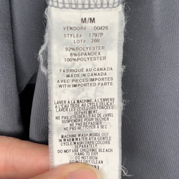 Laura Petite Grey with Silver Metallic Sequence Detailing Lace Ruffles - Picture 5 of 5